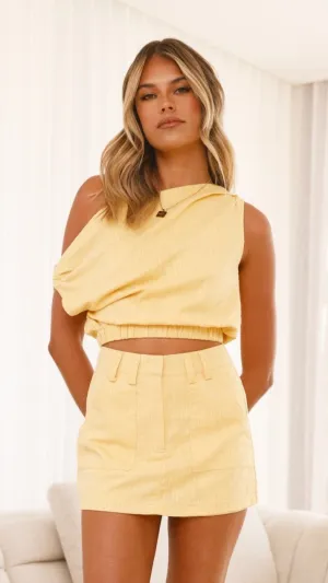 SmoothGripFastenings Emory Top - Yellow