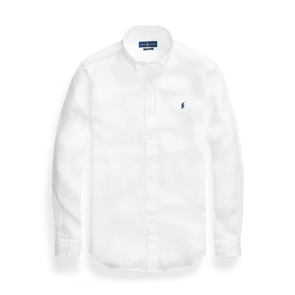 Everyday Look Ralph Lauren - Custom Fit Linen Shirt in White