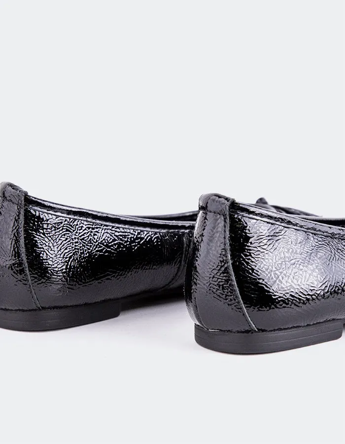 Ramesses Black Patent Ease Style Trail Run