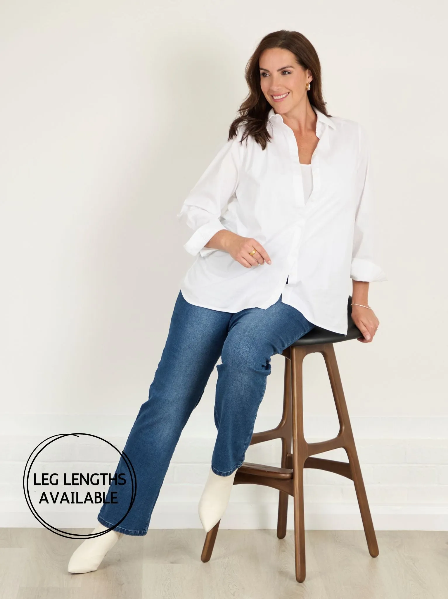 RegularFit Urban Style Rebecca Stretch Jean - Denim Blue