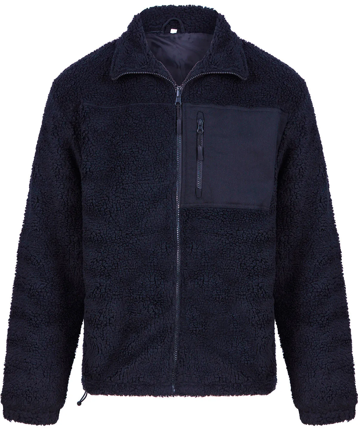 Running Layer Recycled sherpa fleece | NAVY