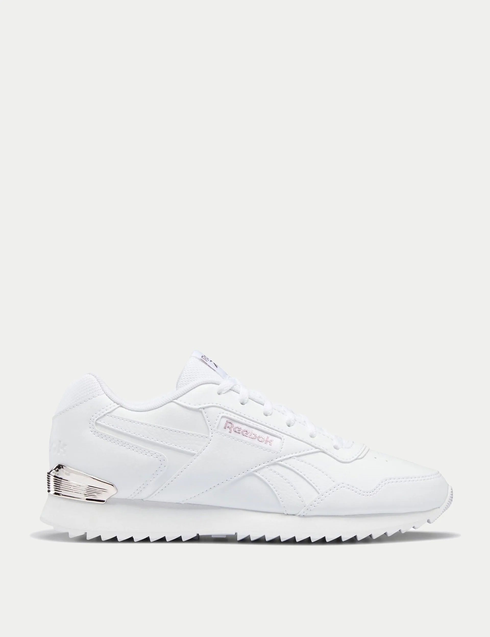Reebok Glide Ripple Clip Shoes - Cloud White/Rose Gold Indoor Walk