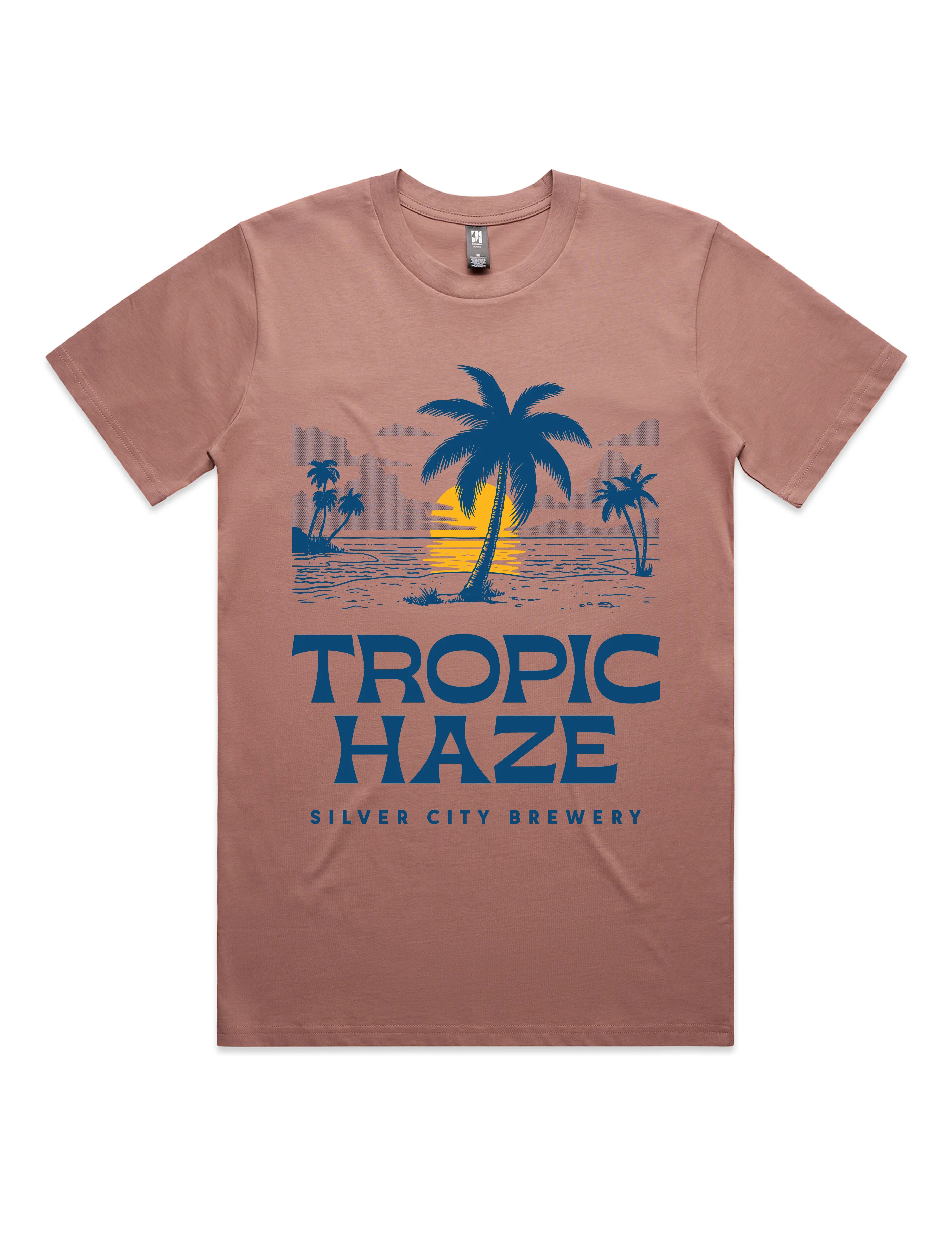 Easy Wear Versatile Design Silver City Brewery ?? Tropic Haze Tee