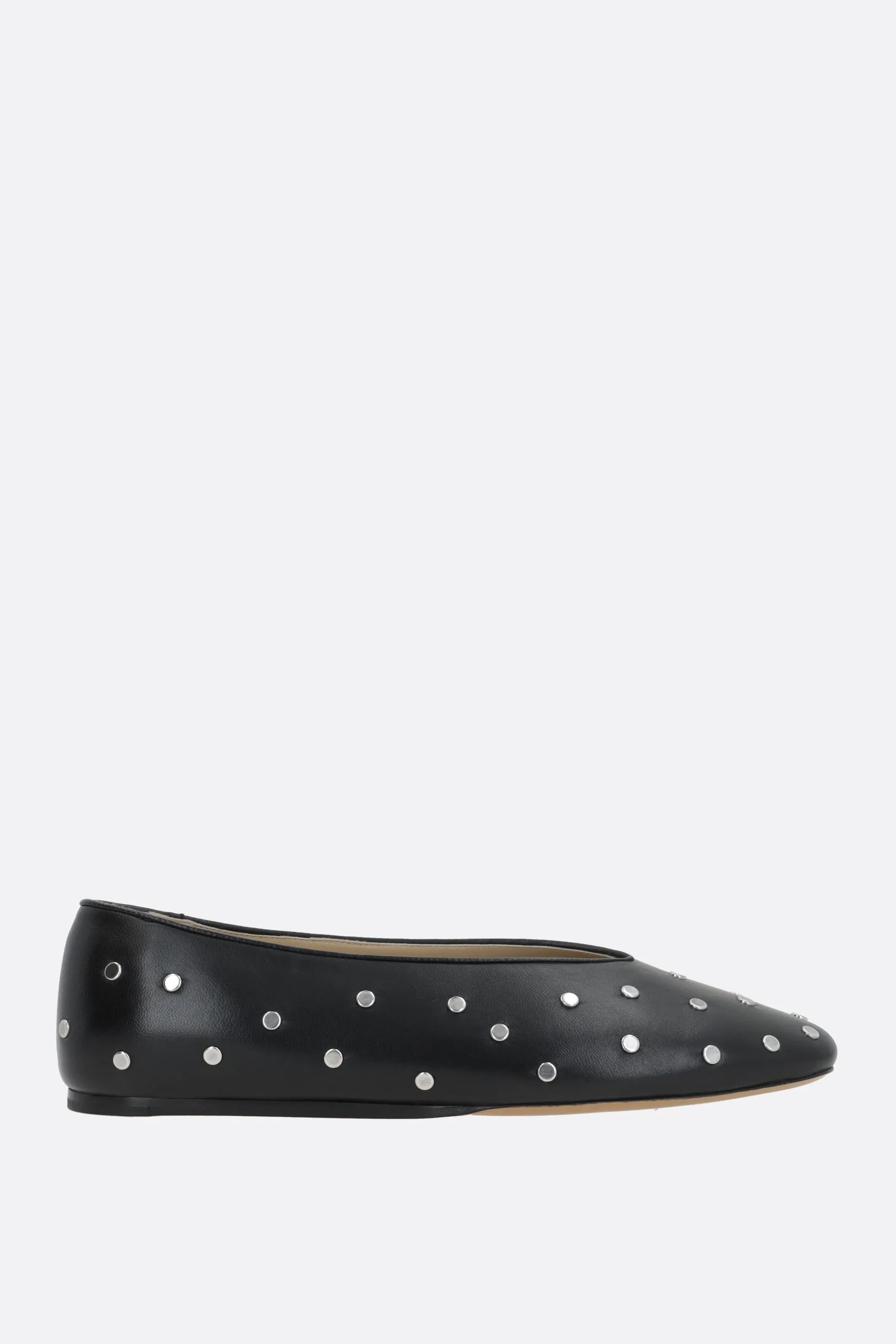 Regency slippers in studded leather Modern Design