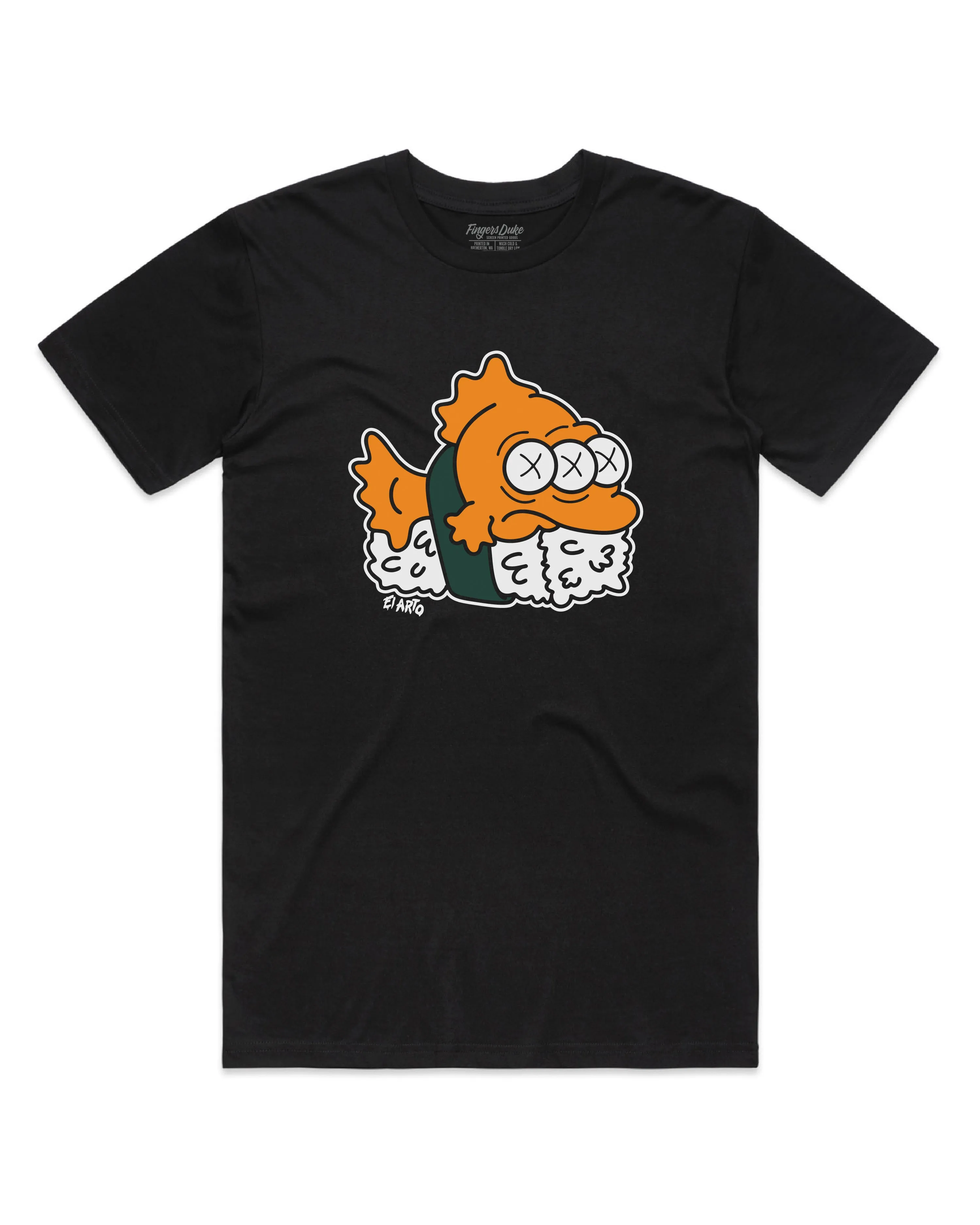 Blinky Sushi ?? Unisex T-Shirt Versatile Trend Anti Static Fabric