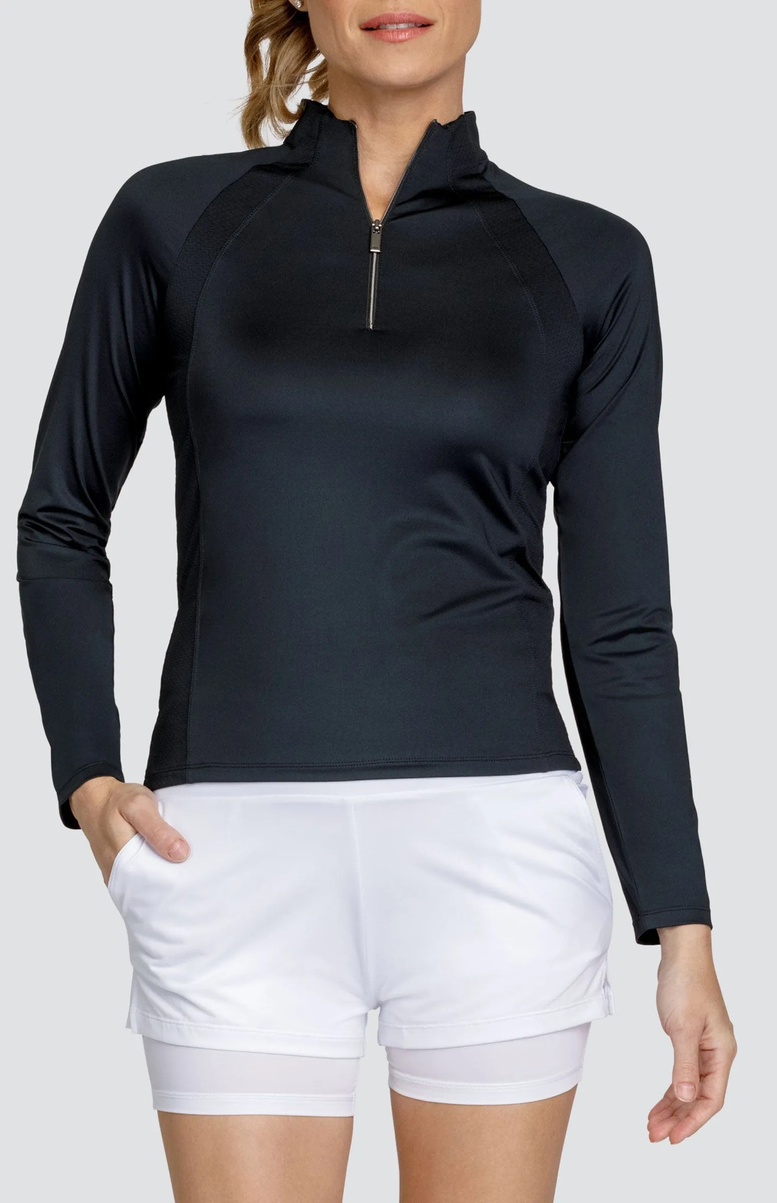 Non Restrictive Fit Imelda Top - Onyx Black - FINAL SALE