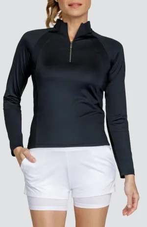 Non Restrictive Fit Imelda Top - Onyx Black - FINAL SALE