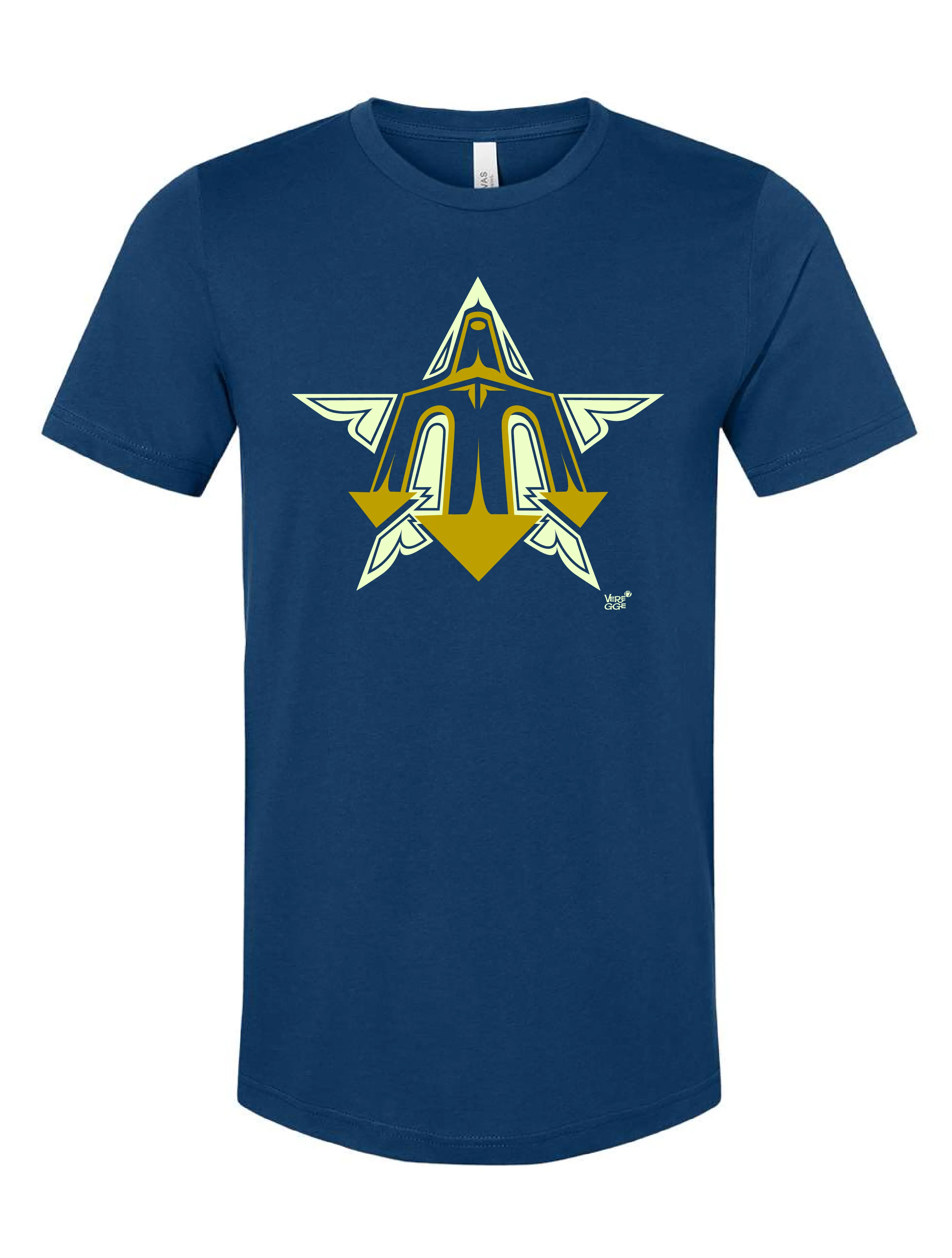 Outdoor Comfort Style True To The Blue ?? Retro Edition T-Shirt