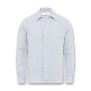 Water Based Ink All-Day Stretch Orlebar Brown - Justin Linen Shirt in Hush
