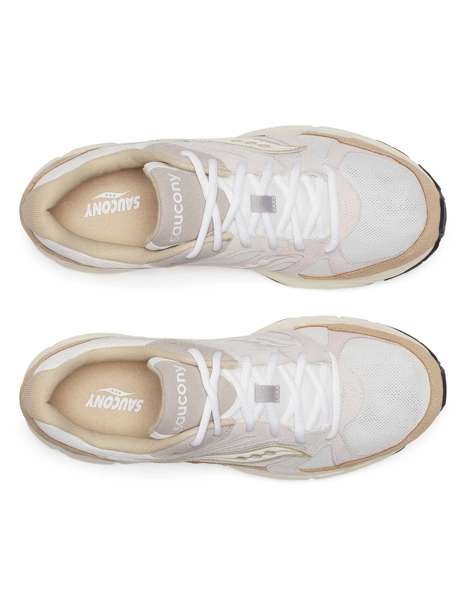 Easy Slip On Ride Millennium Suede - White/Sand