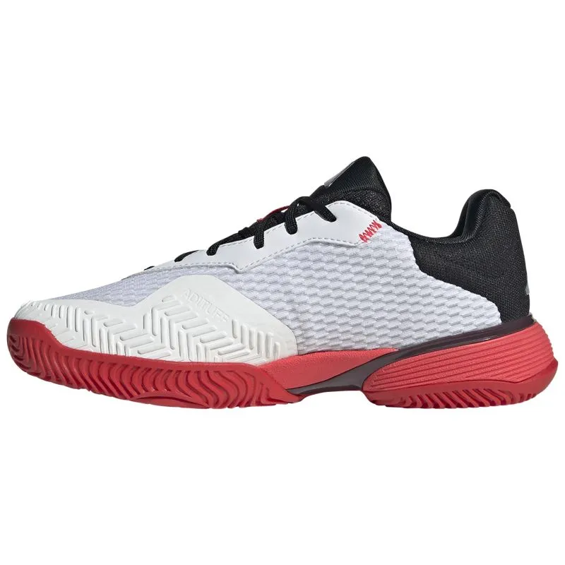 Ventilation Perforations Durable Upper Adidas Barricade Kids Tennis Shoes