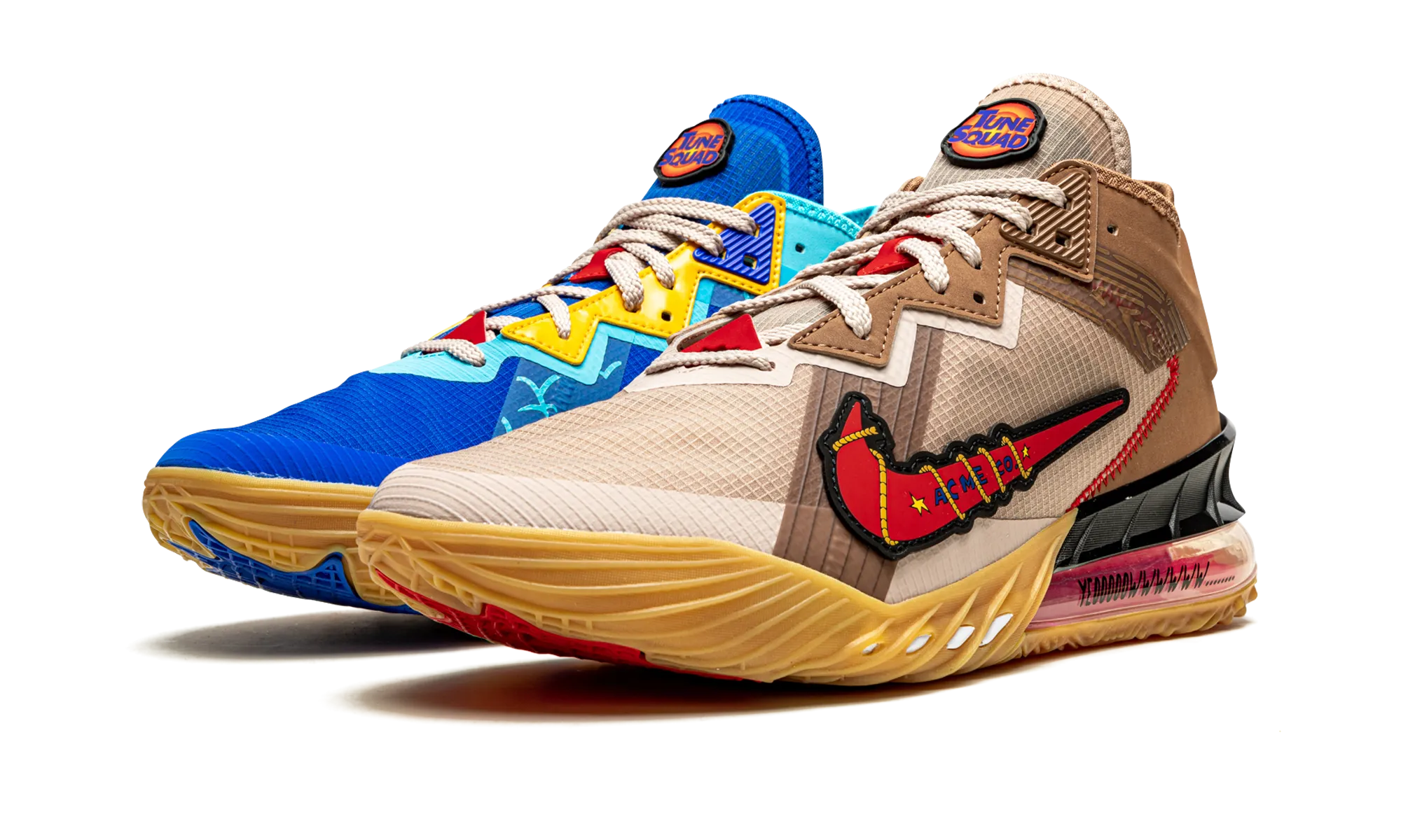 Interval training footwear Anti Odor Treatment LeBron 18 Low "Space Jam Xbox Controller Set"