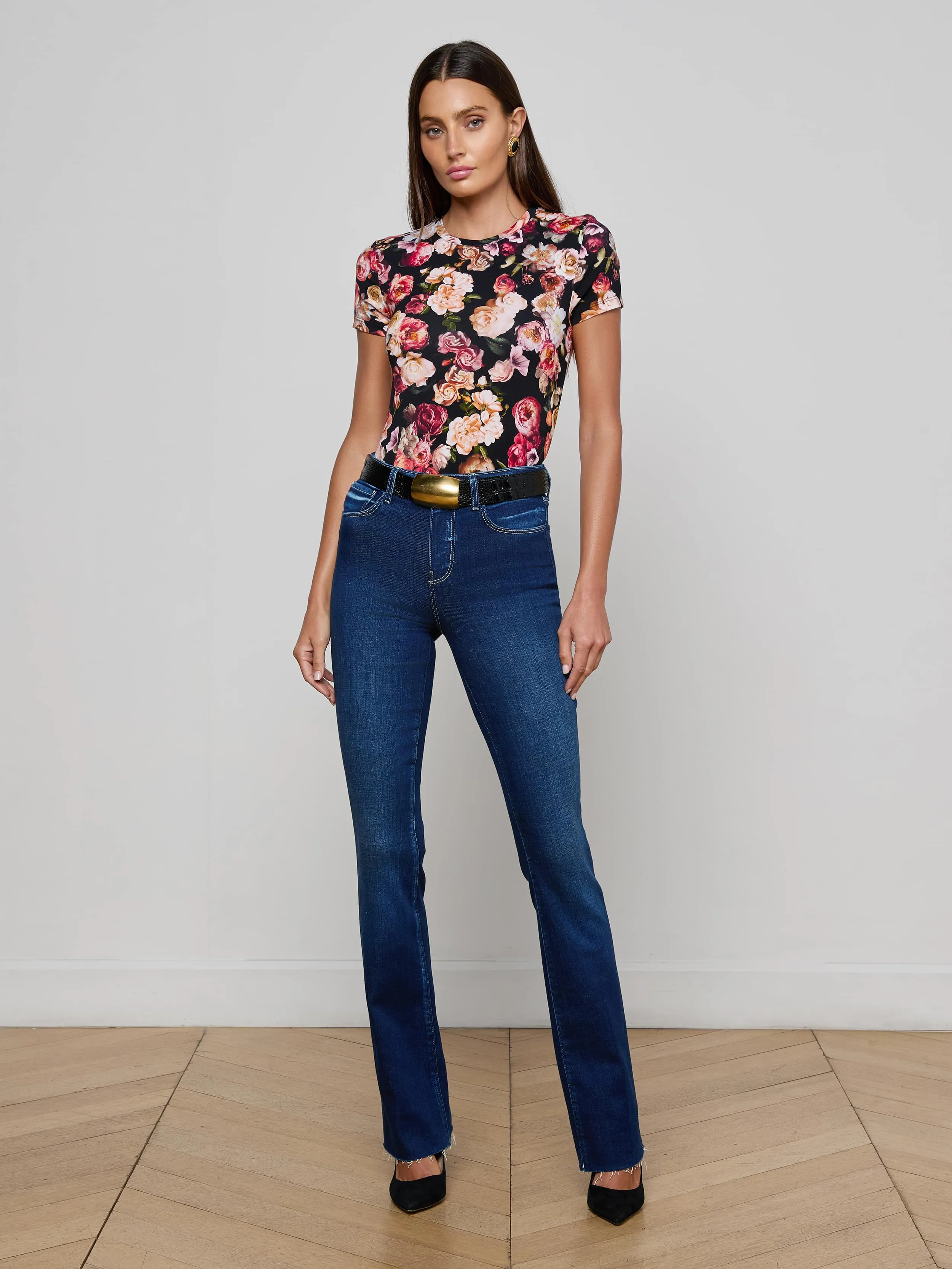 Ruth Straight-Leg Jean Spring Attire