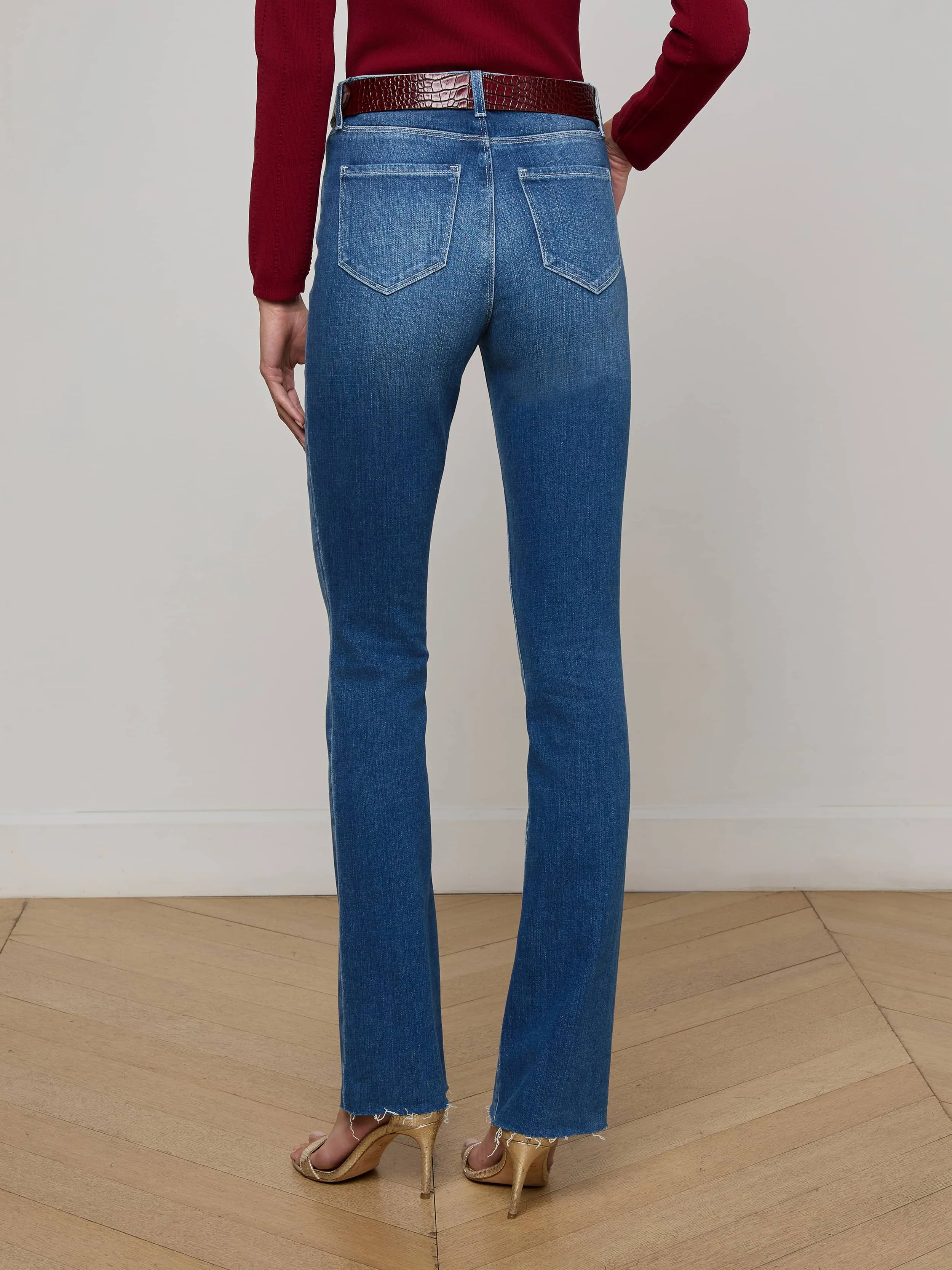 Ruth Straight-Leg Jean Slim Modern