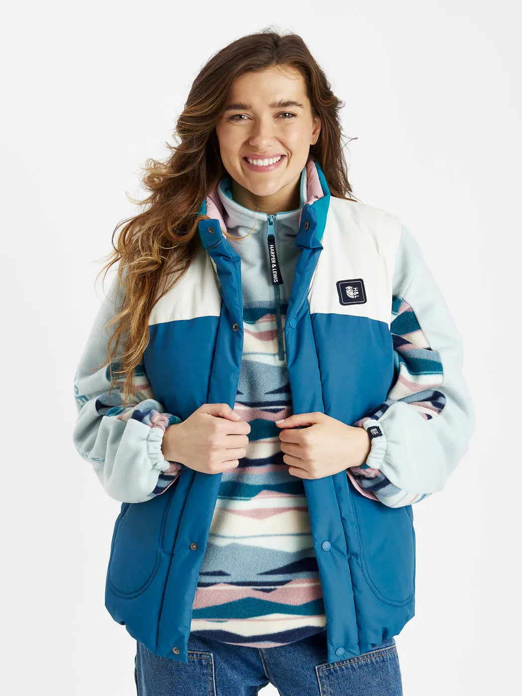 Santana Puffer Gilet Teflon Finish Casual Chill Look