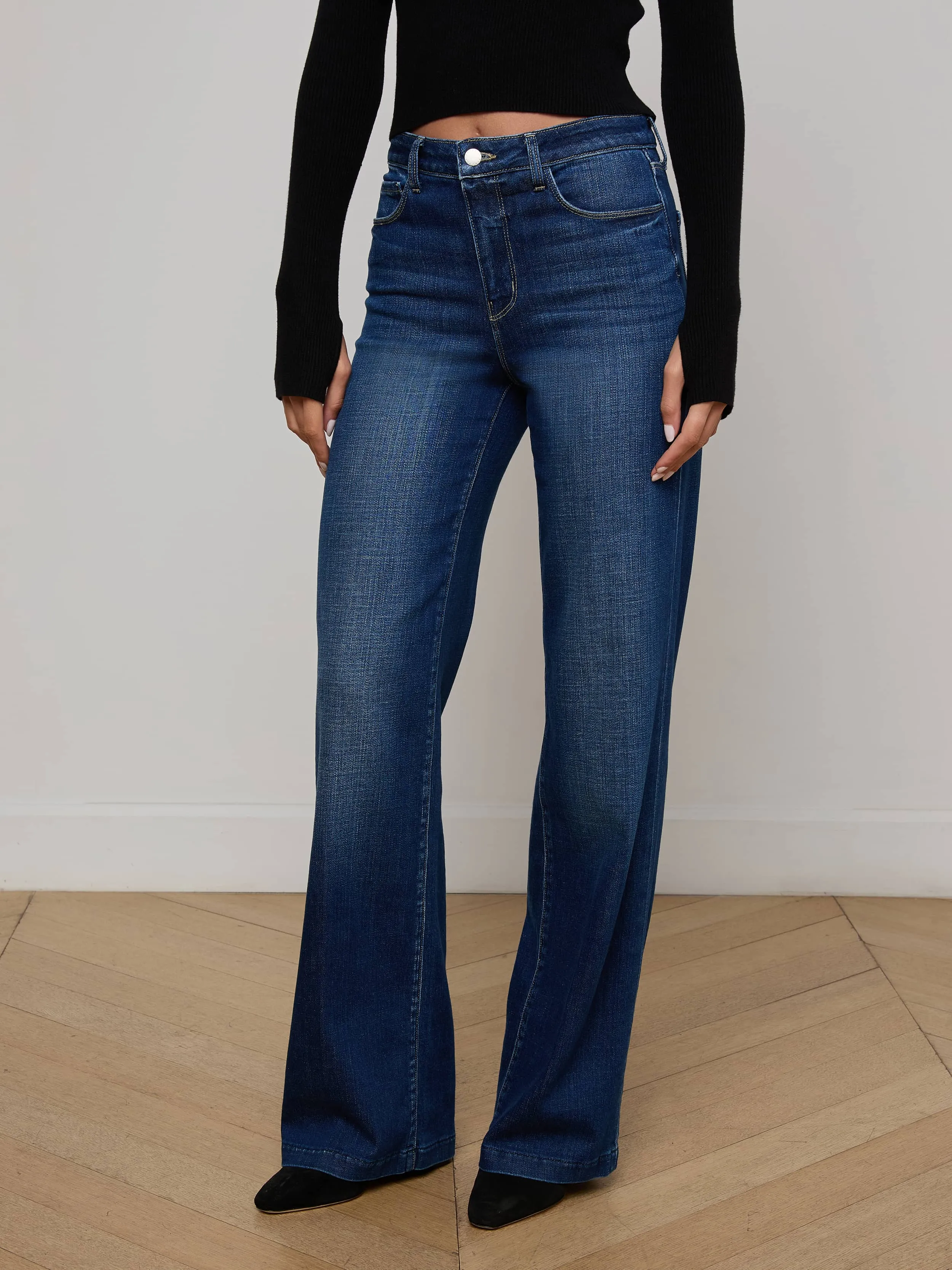 Anti Bacterial Treatment Scottie Wide-Leg Jean