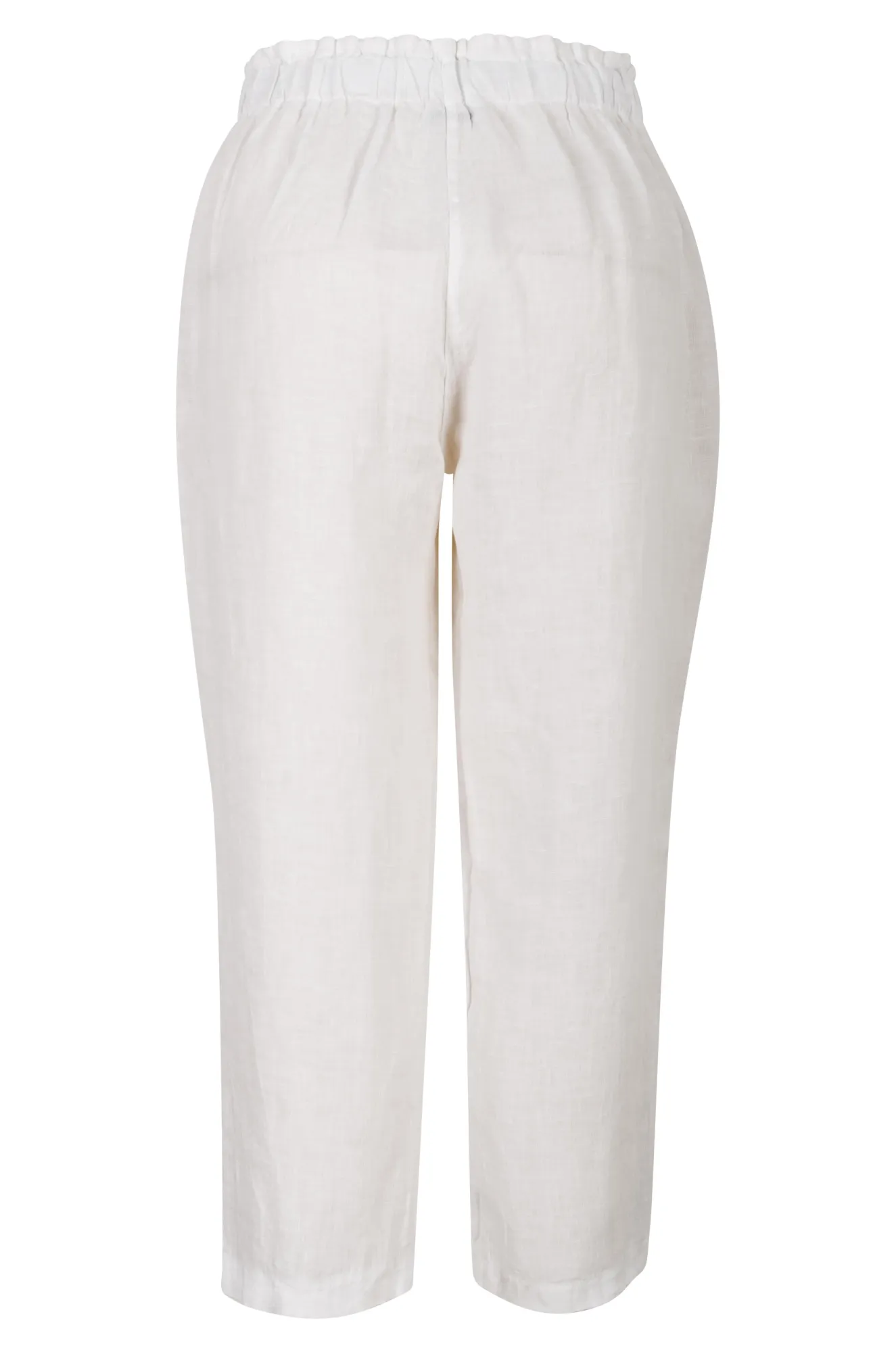 LowProfileStitching Made in Italy Mid Calf Pants | WHITE | 0206A1