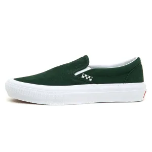Satin Glow Skate Slip-On (Green / White) VBU