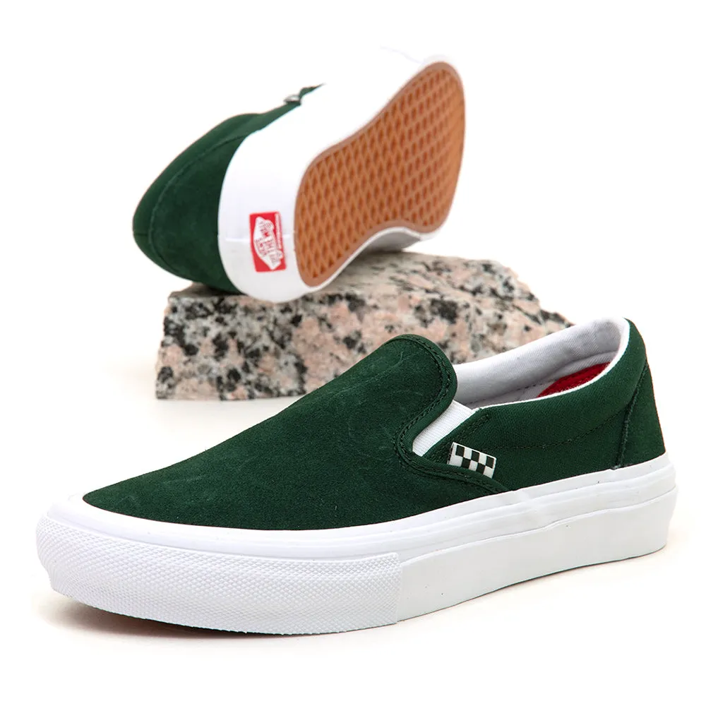 Skate Slip-On (Green / White) VBU London Cool Matte Base