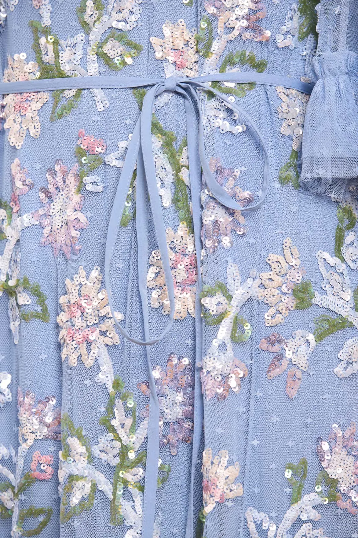 Sequin Dandelion Gloss Ballerina Dress Flawless Waistband Rose Soft