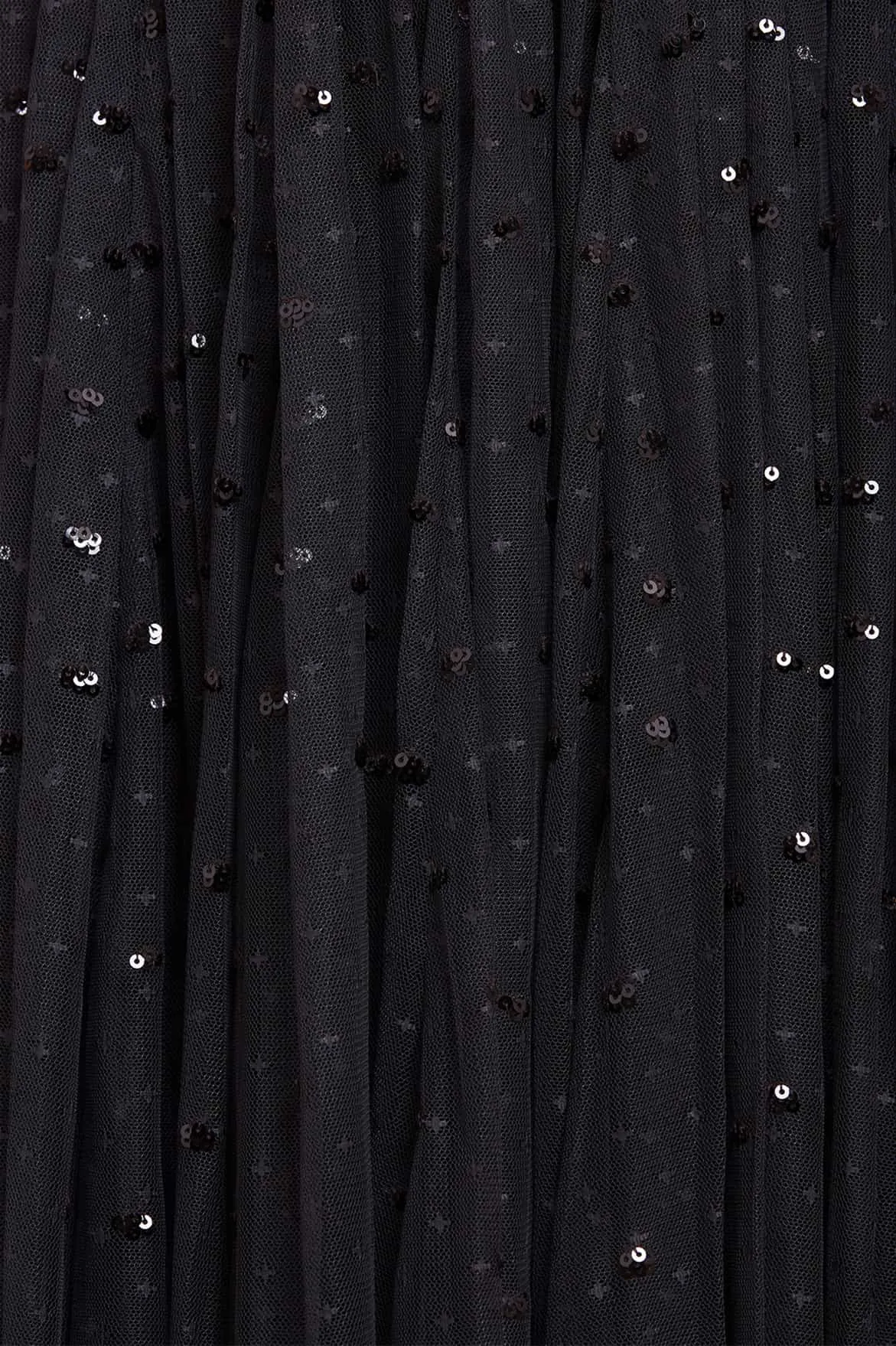 Lower Hem Sequin Giselle Smocked Ballerina Dress