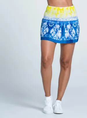 Subtle Look Shibori Wave Skirt-14"