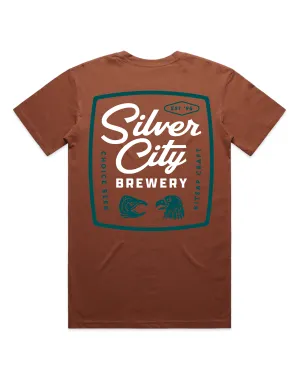 Eco Friendly Dyes Fit for Everyone Silver City Brewery ?? Container Logo Tee