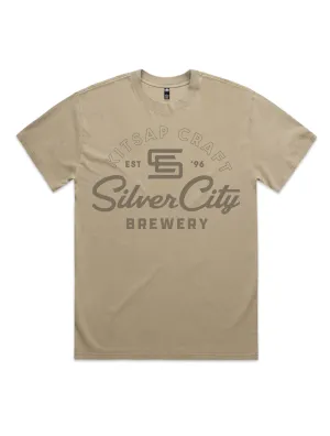 Camping practicality Silver City Brewery ?? Khaki Kitsap Craft Tee