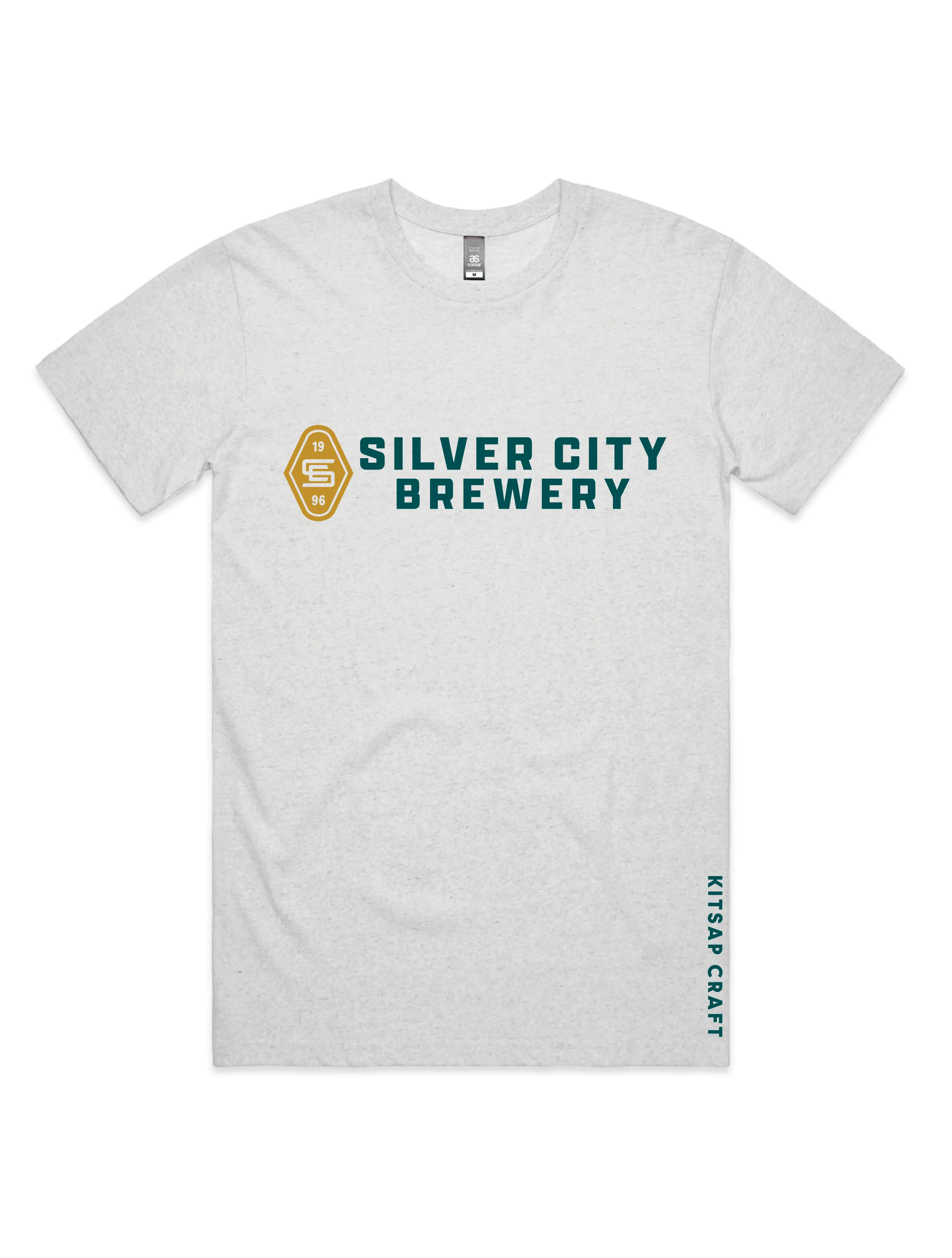 Comfy Wear Silver City Brewery ?? White Heather Tee