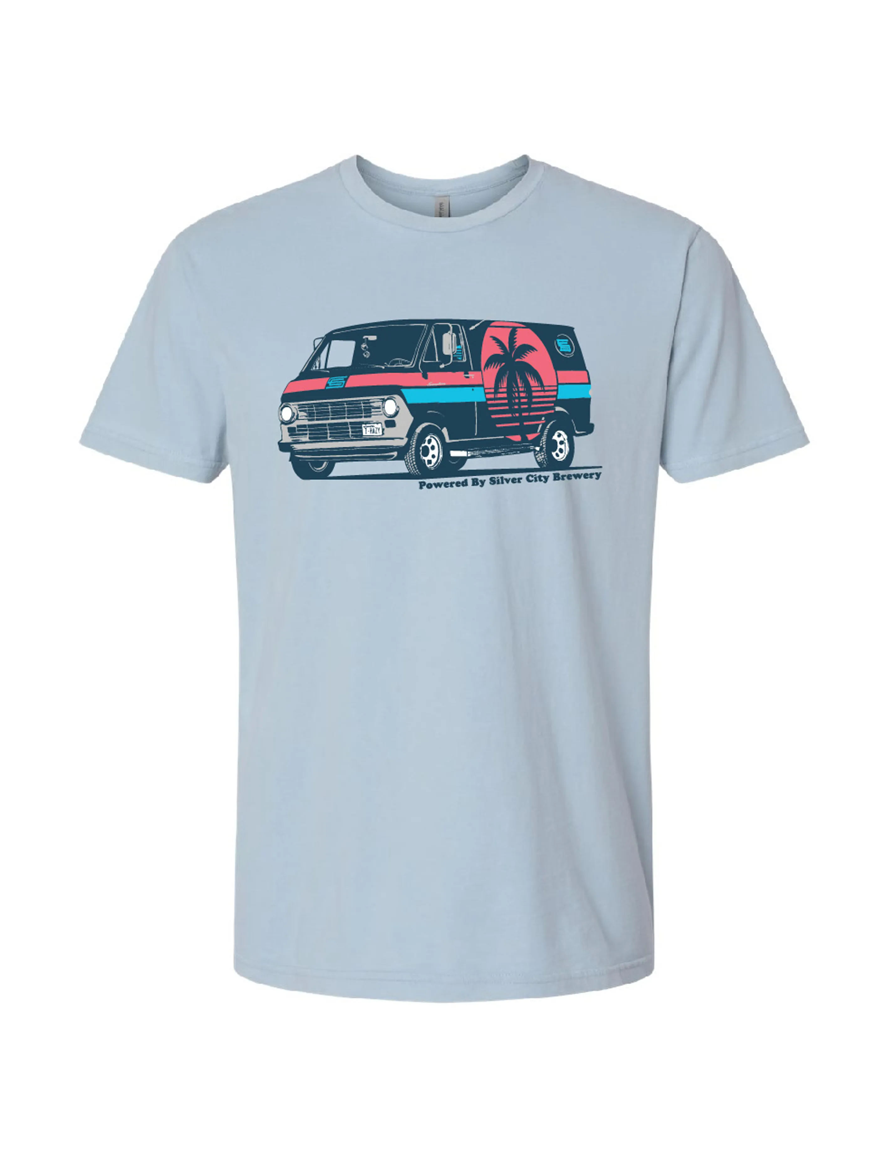 Urban Casual Look Silver City T-Hazy ?? Unisex Tee