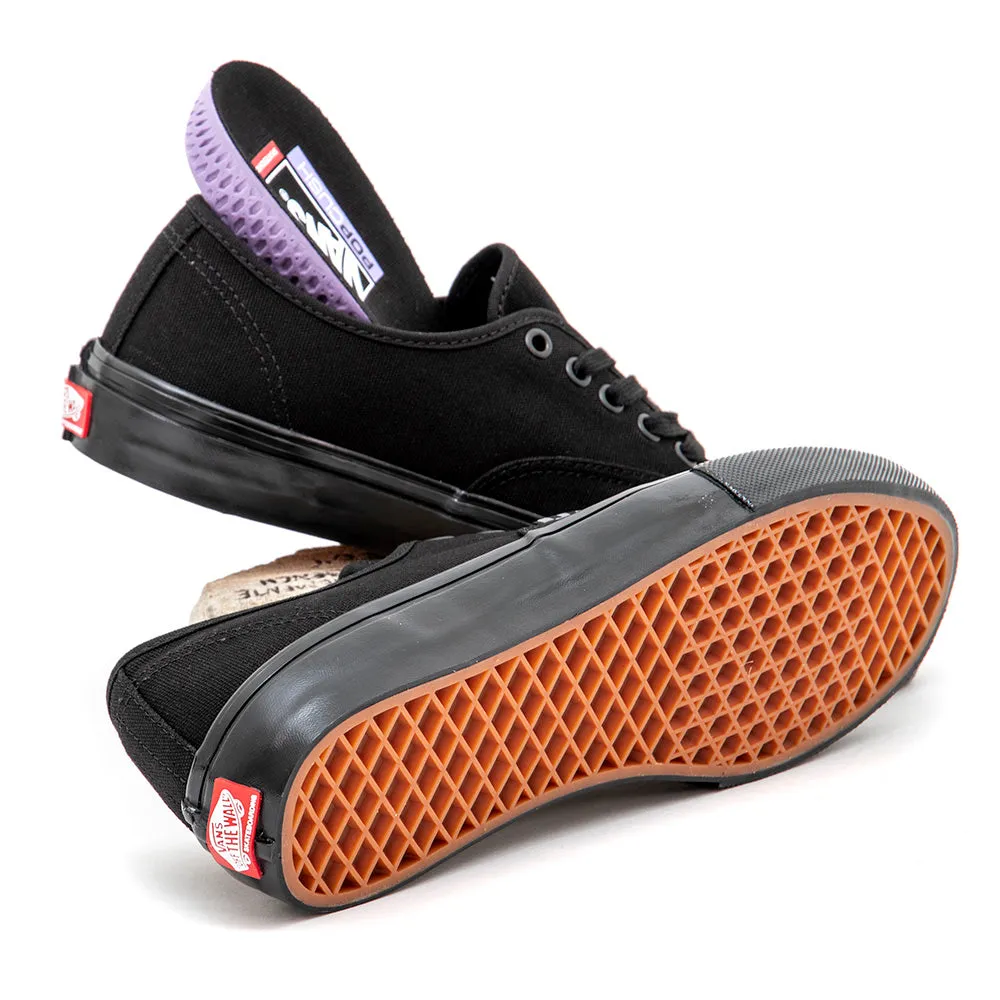 Skate Authentic (Black / Black) VBU Gym Quick Hot Day