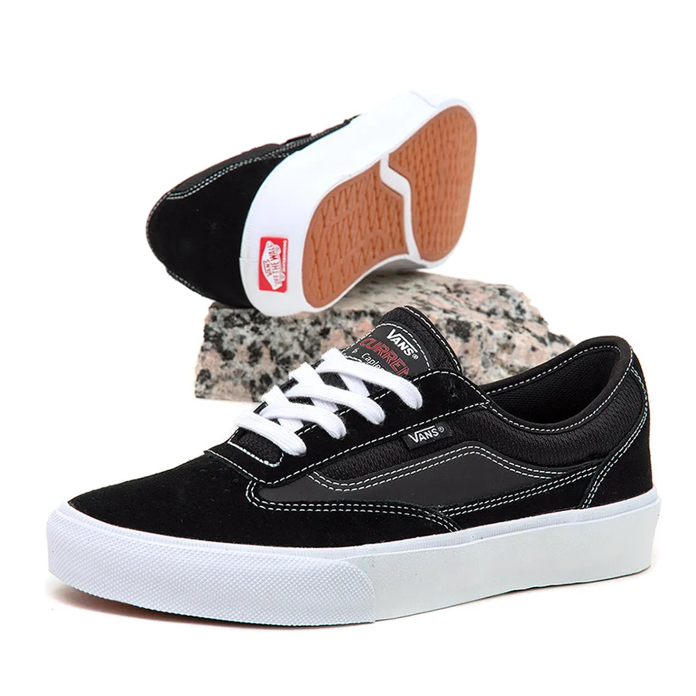 Skate Curren Caples (Black / White / Gum) VBU Ventilated Mesh Long Distance