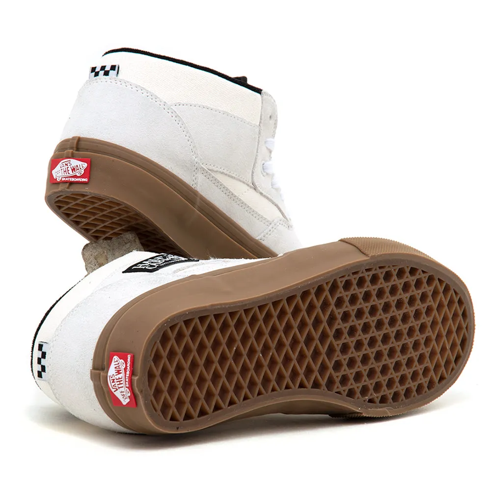 Pack Safe Arch Support Standing Workers Skate Half Cab (Antique White / Gum) VBU