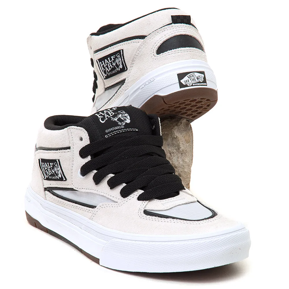 Skate Half Cab Wafflecup (White / Black) VBU Contoured Footbed Event Mode