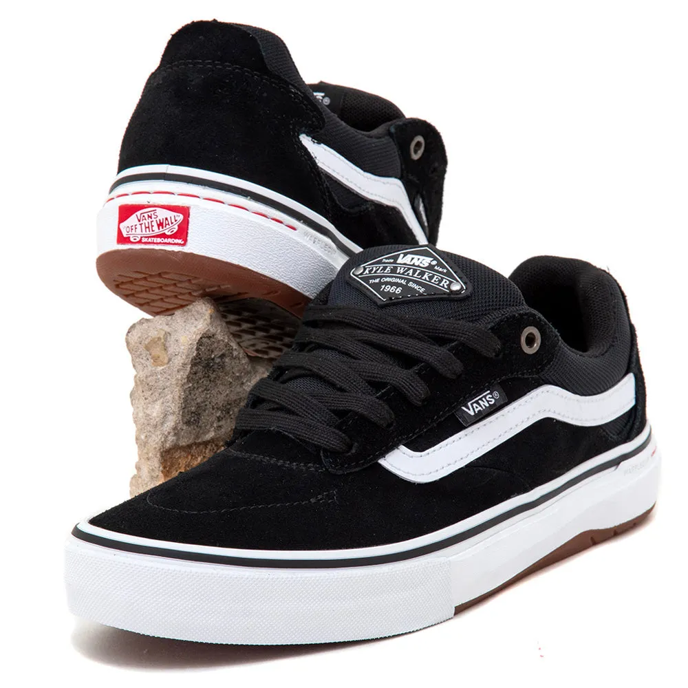 Skate Kyle Walker Wafflecup (Black / White) VBU Kick Power