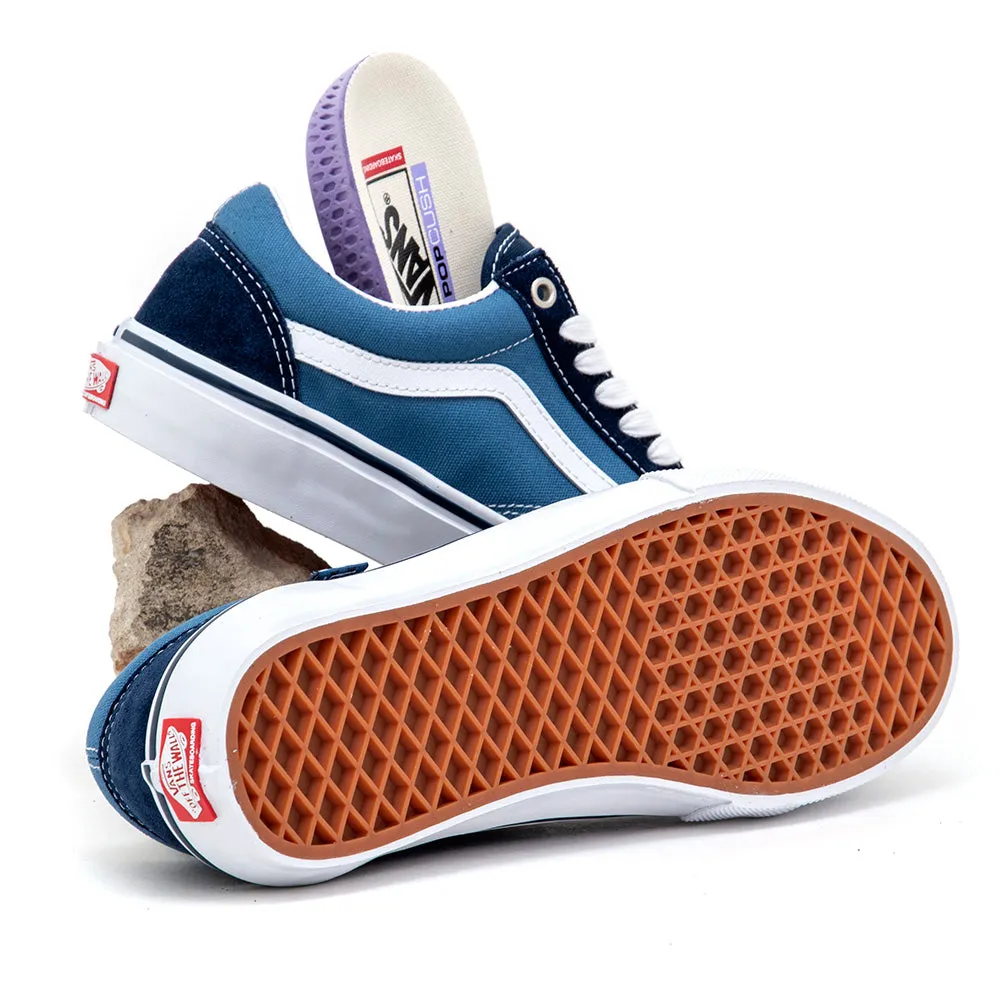 Skate Old Skool (Navy / White) VBU Story Glow