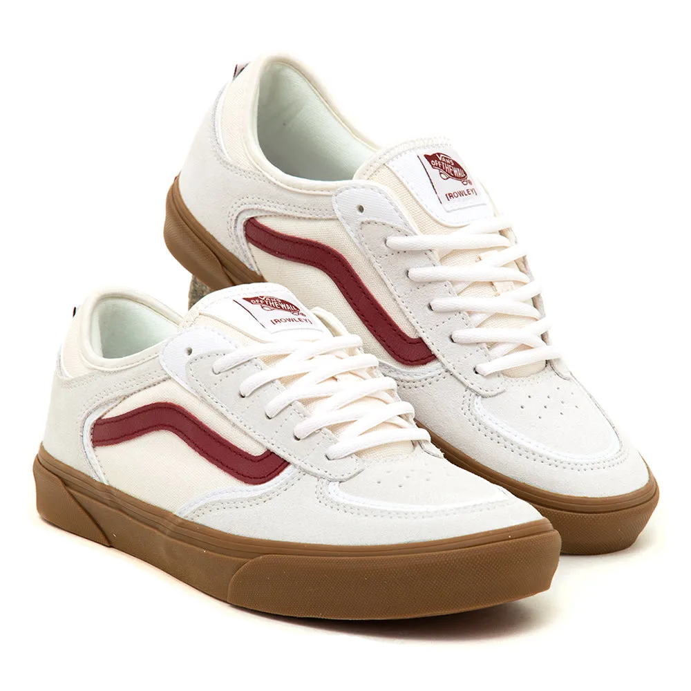 Vibration Dampening Layer Ultra Light Urban Walkers Skate Rowley (Red / White / Gum) VBU