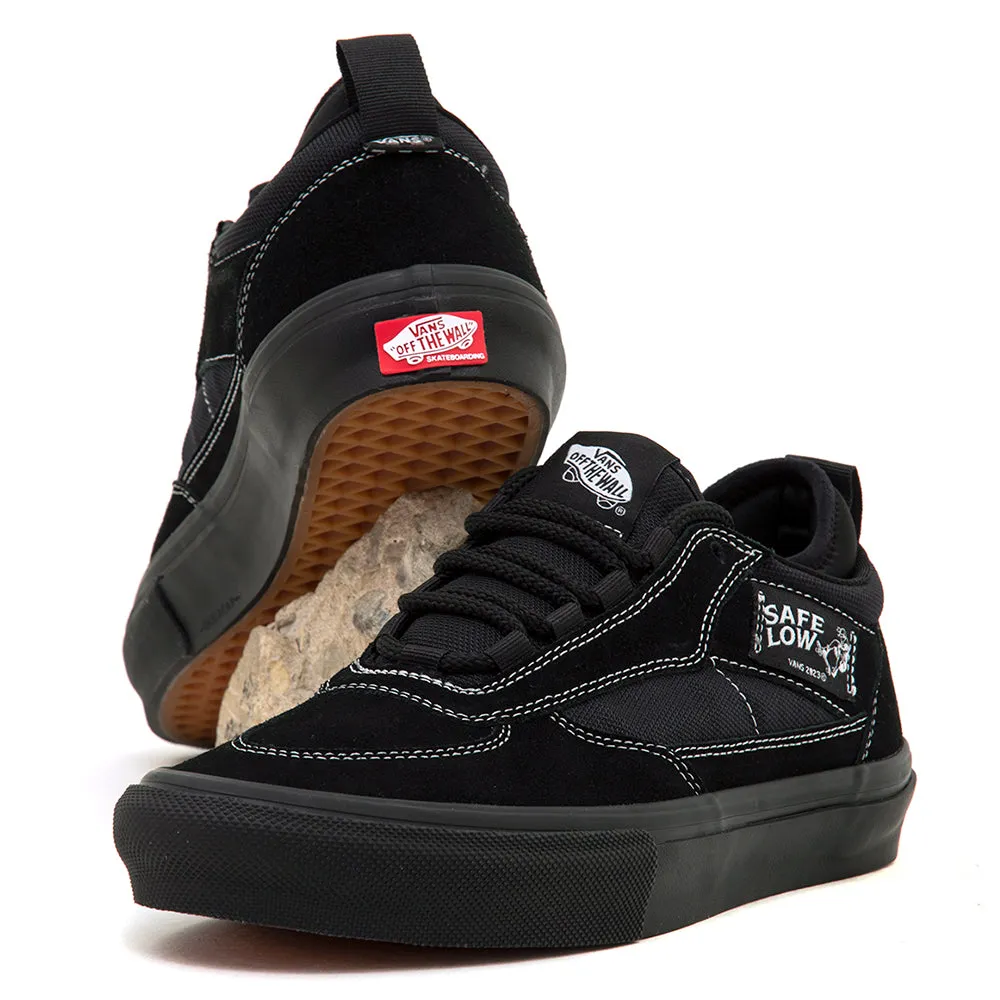 Skate Safe Low (Black / Black) VBU Matte Edge