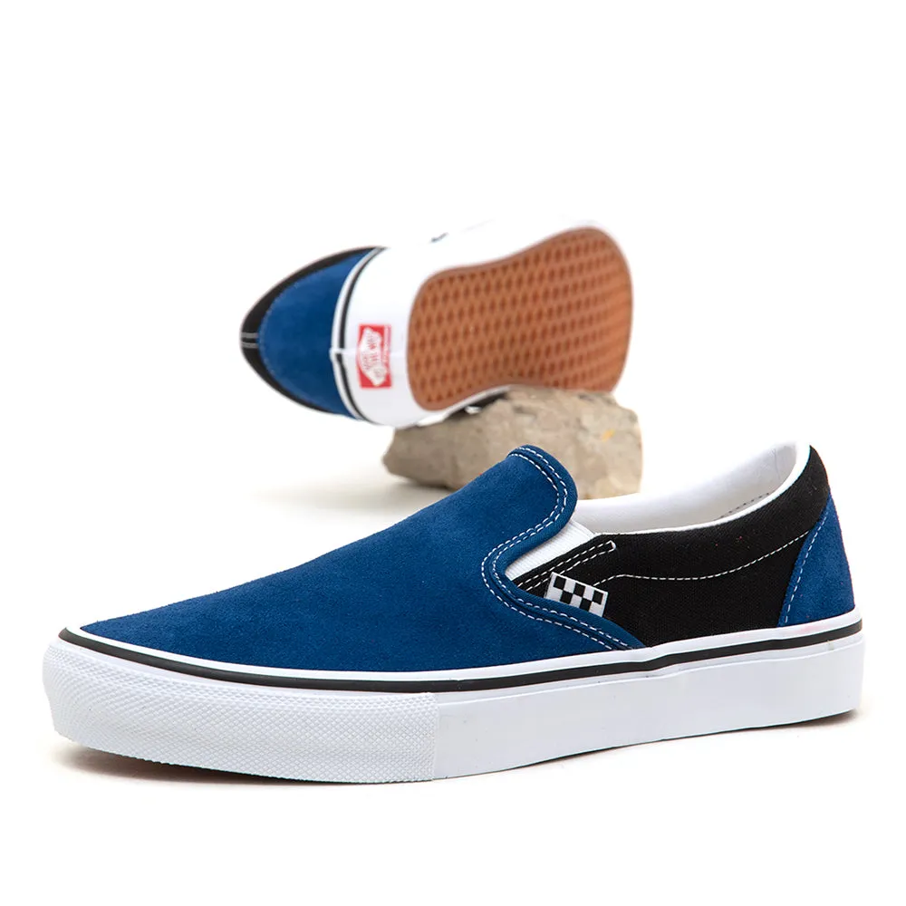 Proprietary Cushion System Skate Slip-On (Sport Blue / Black) VBU