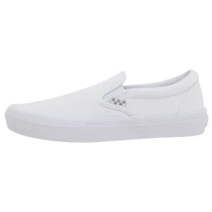 Anti Odor Busy Professionals Soft Land Skate Slip-On (True White) VBU