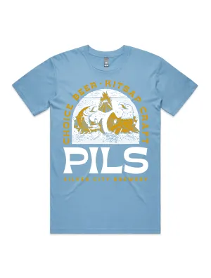 Cozy Wear Design Silver City Brewery ?? PILS Tee