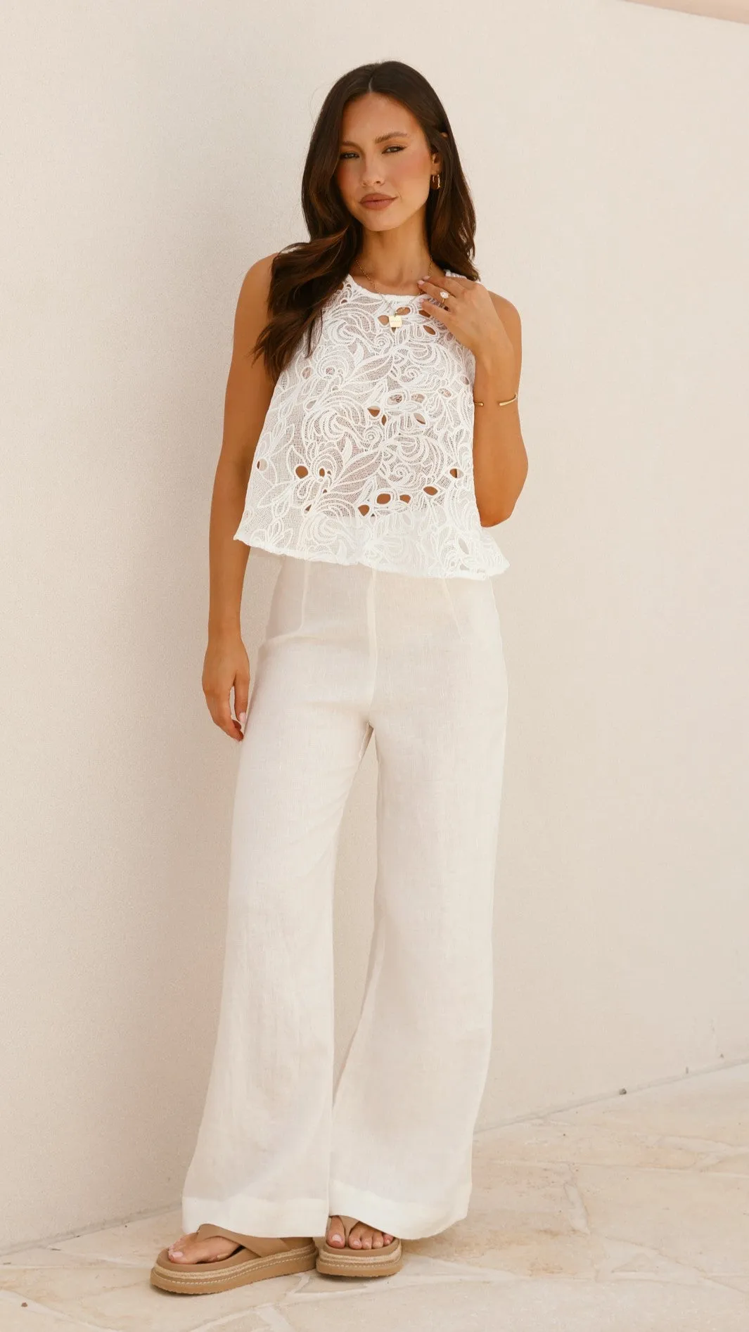 Zoe Top - White winter clothing