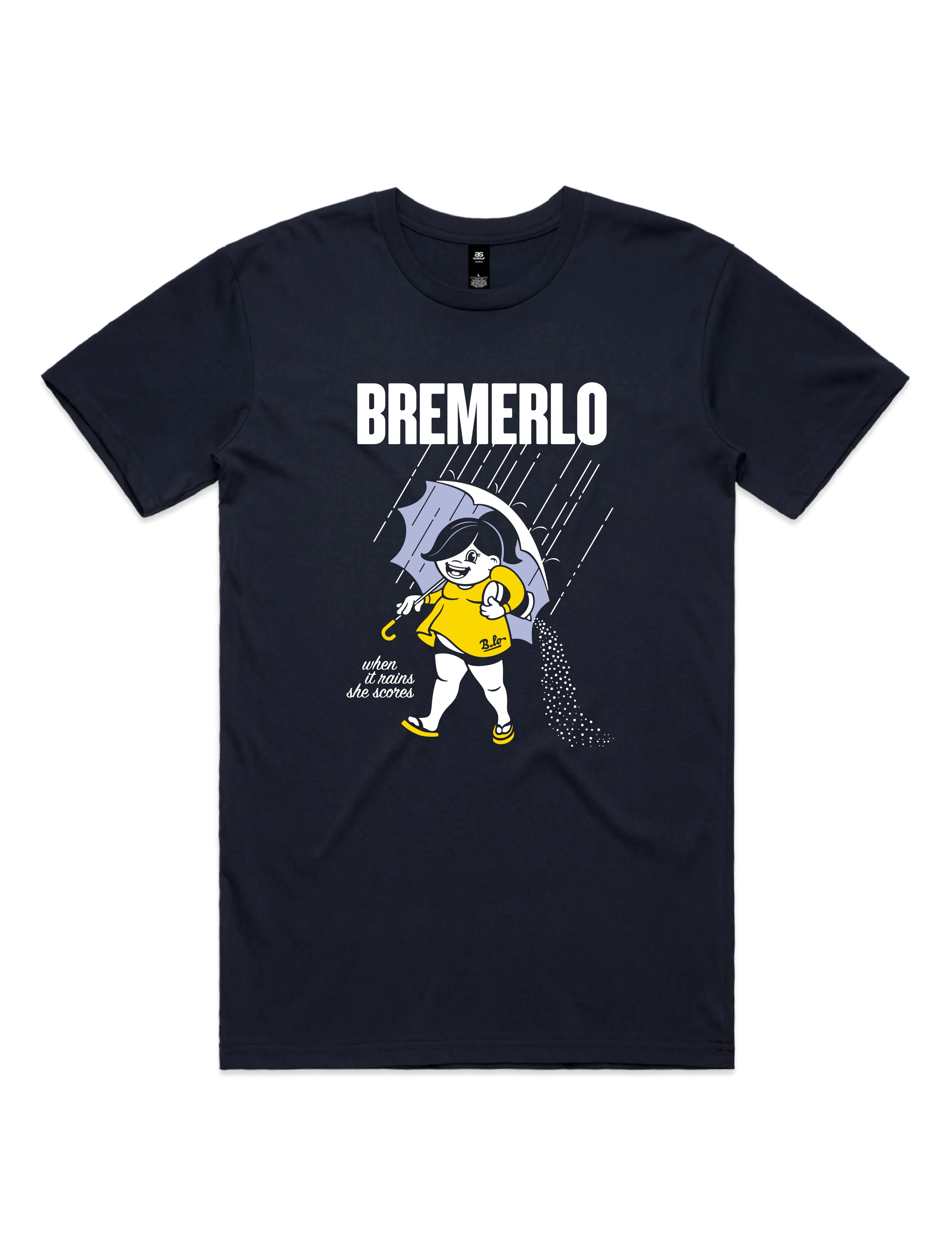 Sublimation Printed Collar Chill Wear Bremerlo ?? Unisex T-Shirt