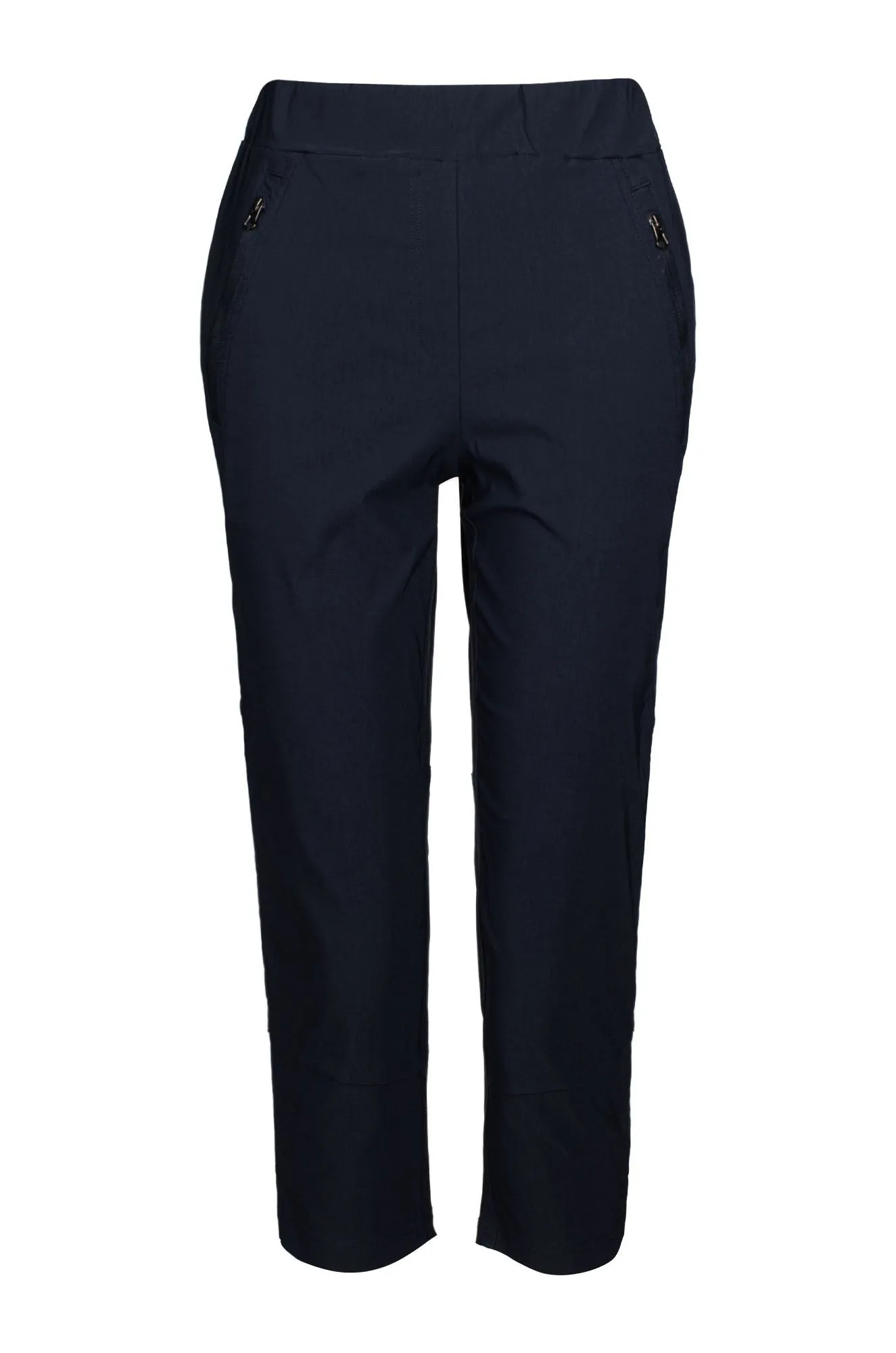 Minimalist Design Wide fit Mid Calf Pant | NAVY | 2161C1