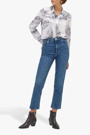 Slim Leg Ankle Grazer Jeans Lightweight Feel All-day Comfort