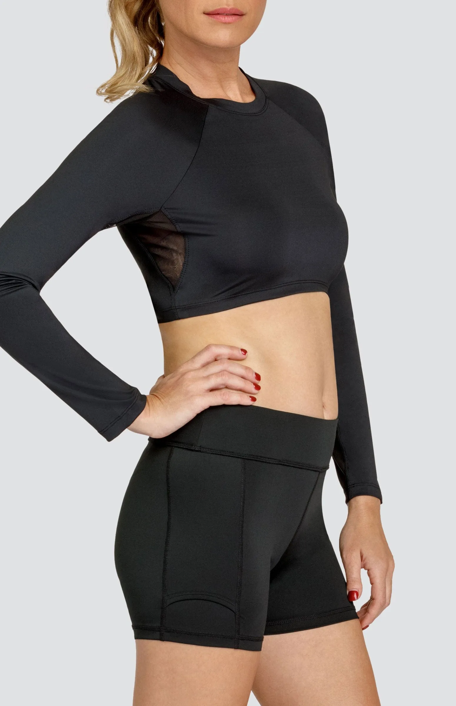 Sasha Layering Top - Onyx Black - FINAL SALE Effortless Comfort Design