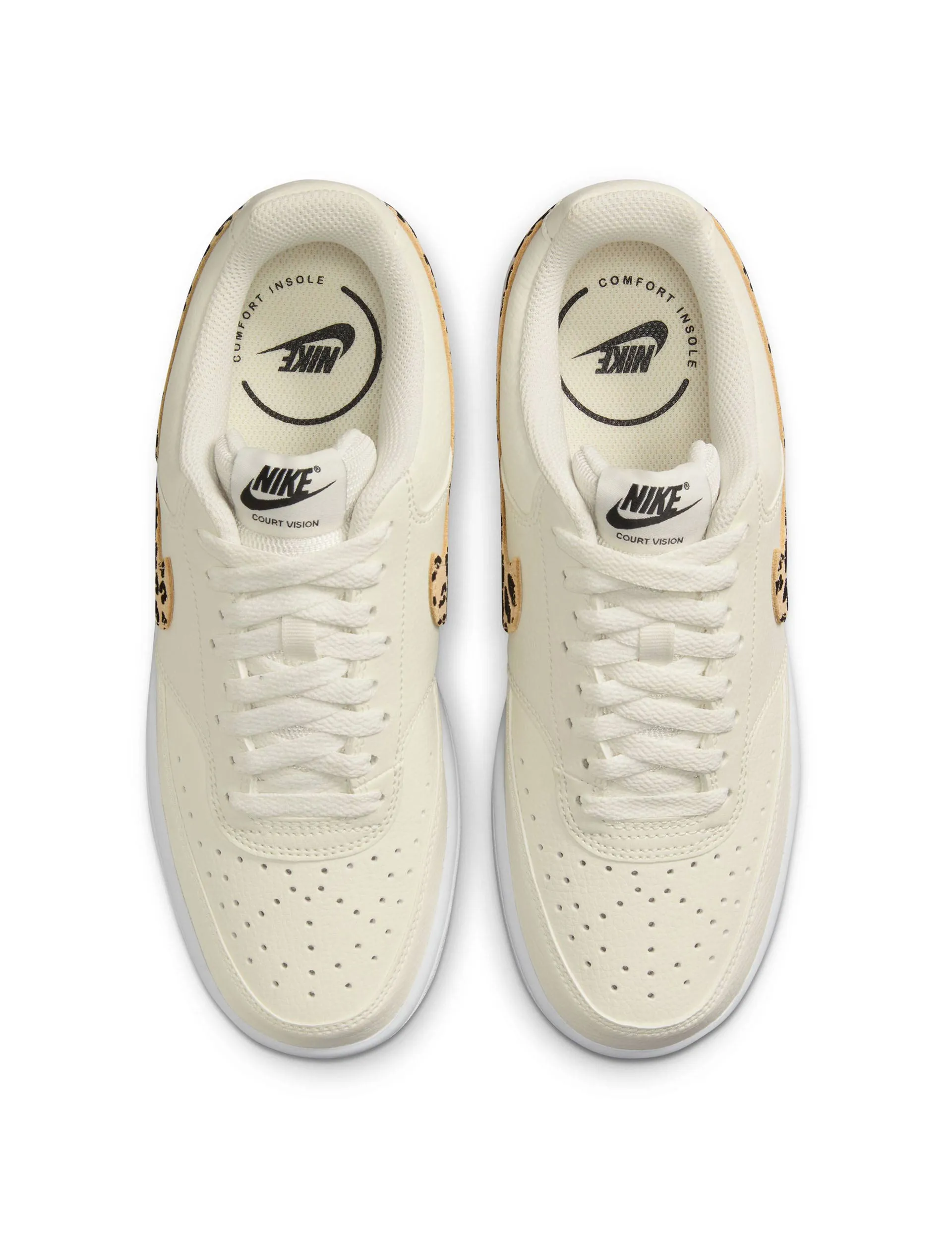 Leap Hike Quick Hike Court Vision Shoes - Sail/Black/White/Flax