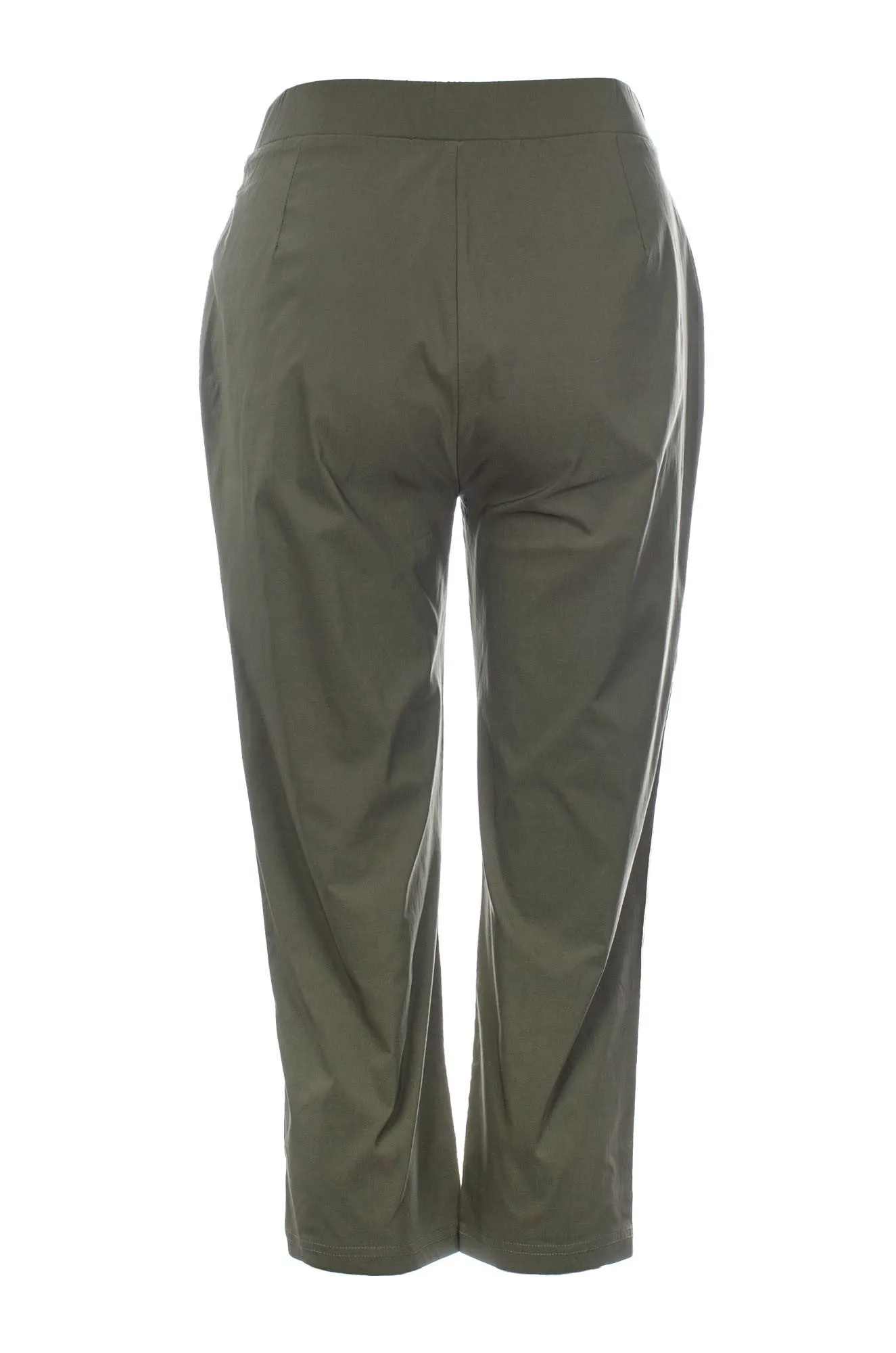 Mid Calf Pants | THYME | 6721C1 Tight Waist