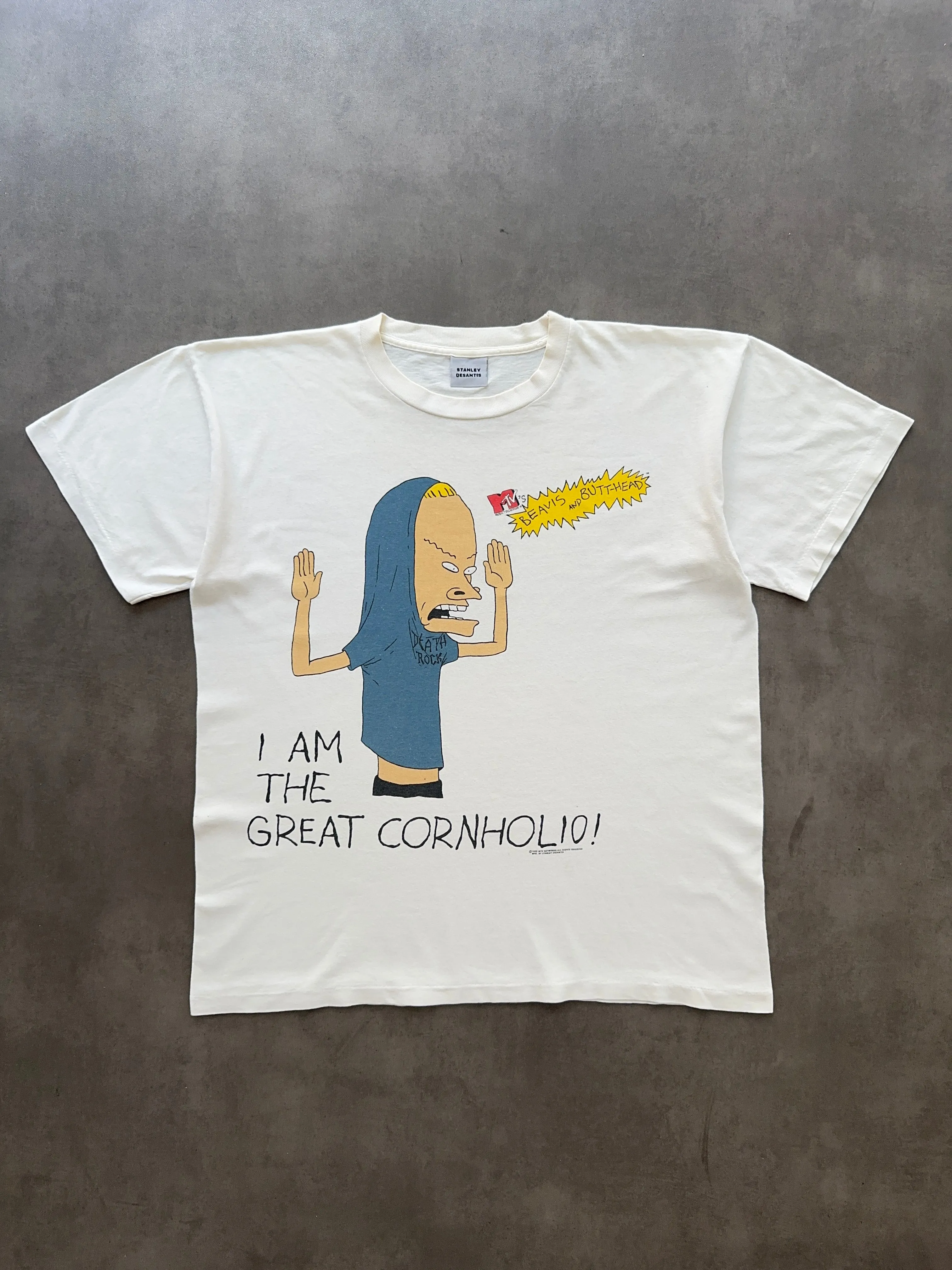 Soft Wearable 1990s Beavis and butthead - Stanley desantis tee (XL)