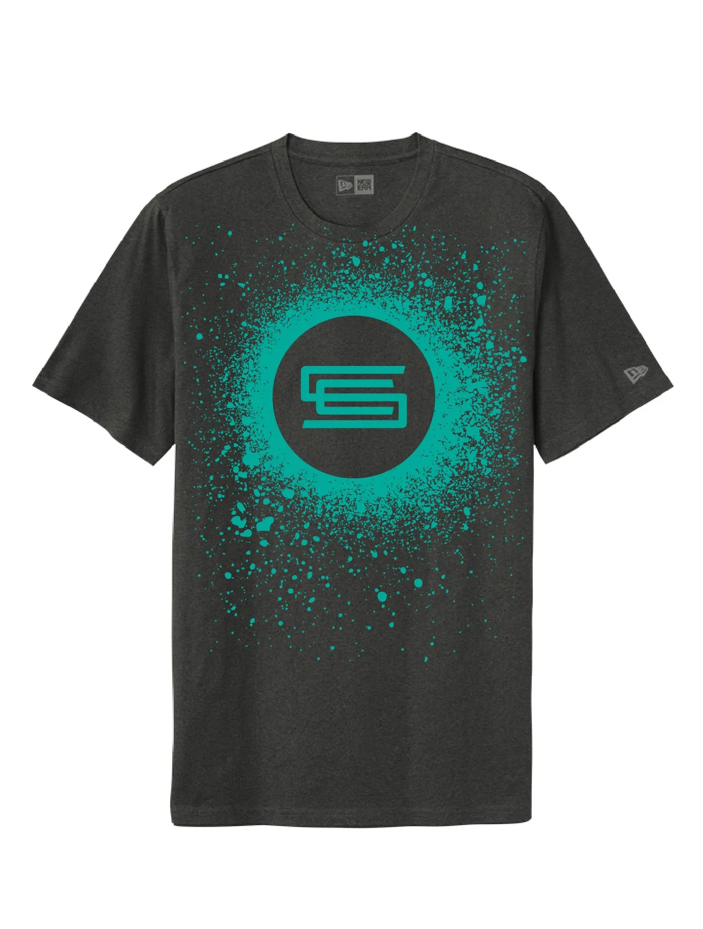 Seamless Edging AdvancedMoistureManagement Silver City Brewery ?? Splatter Tee